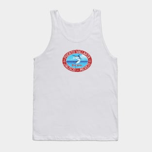 Puerto Vallarta, Jalisco, Mexico, Black Marlin Tank Top